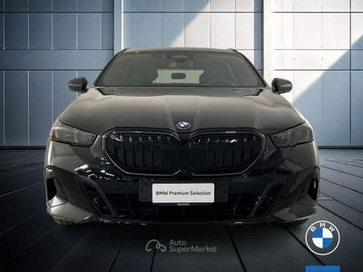 BMW Serie 5 520d 520 d 48V MSport xDrive Steptronic Nero usata Brescia