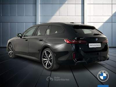 BMW Serie 5 520d 520 d 48V MSport xDrive Steptronic Nero usata Brescia
