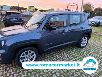 Jeep Renegade 1.6 mjt Limited 2wd 130cv KM CERTIFICATI Blu/Azzurro usata Roma