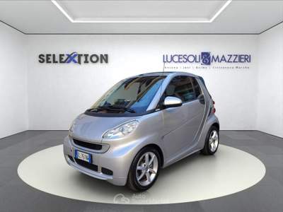 Smart ForTwo  - fortwo 1000 52 kw mhd cabrio pure Grigio usata Ancona