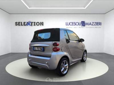 Smart ForTwo  - fortwo 1000 52 kw mhd cabrio pure Grigio usata Ancona