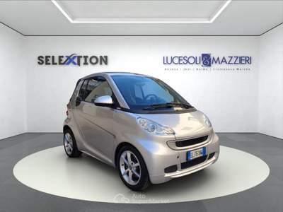 Smart ForTwo  - fortwo 1000 52 kw mhd cabrio pure Grigio usata Ancona