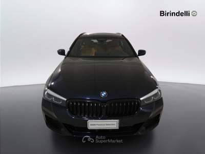 BMW Serie 5 520d Serie 5(g30/31/f90) - 520d 48v xdrive touring msport Blu/Azzurro usata Vinci