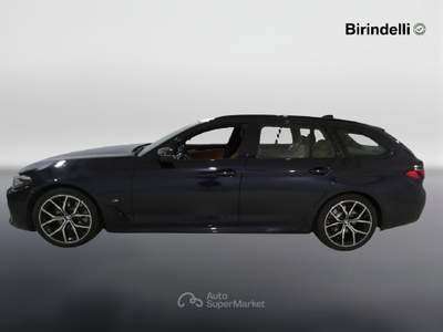 BMW Serie 5 520d Serie 5(g30/31/f90) - 520d 48v xdrive touring msport Blu/Azzurro usata Vinci