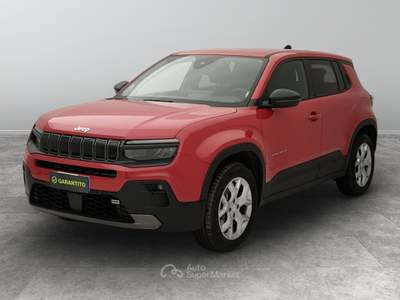 Jeep Avenger  -  1.2 turbo e-hybrid mhev longitude fwd 110cv edct6 Rosso usata Torino