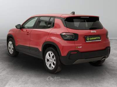 Jeep Avenger  -  1.2 turbo e-hybrid mhev longitude fwd 110cv edct6 Rosso usata Torino
