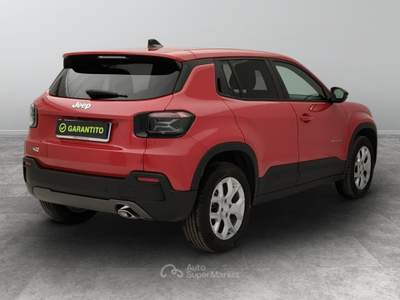 Jeep Avenger  -  1.2 turbo e-hybrid mhev longitude fwd 110cv edct6 Rosso usata Torino