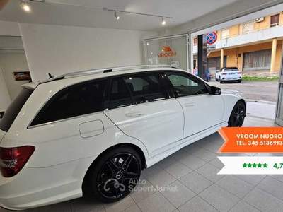 Mercedes-Benz Classe C C 220 CDI S.W. Avantgarde Bianco usata Nuoro
