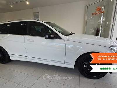 Mercedes-Benz Classe C C 220 CDI S.W. Avantgarde Bianco usata Nuoro