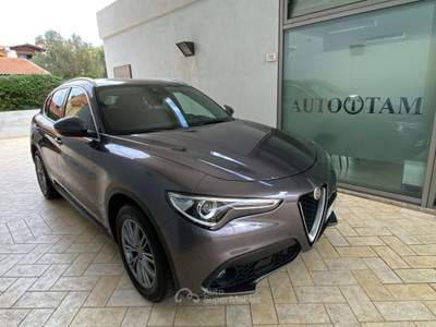 Alfa Romeo Stelvio 2.2 Turbodiesel 190 CV AT8 Q4 Business Grigio usata Olbia