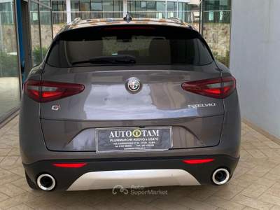 Alfa Romeo Stelvio 2.2 Turbodiesel 190 CV AT8 Q4 Business Grigio usata Olbia