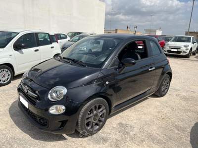 Fiat 500 1.0 Hybrid Sport Connect Nero usata Alberobello