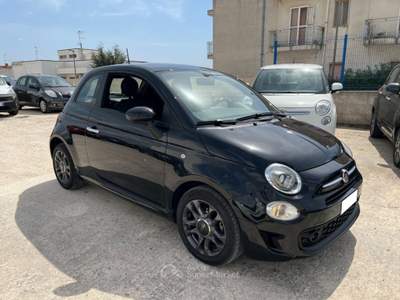 Fiat 500 1.0 Hybrid Sport Connect Nero usata Alberobello