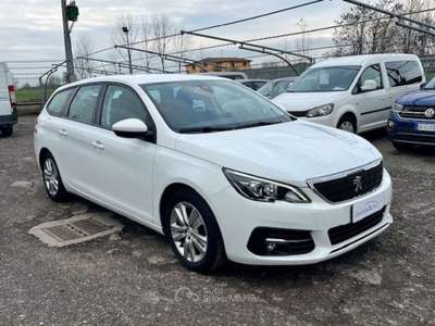 Peugeot 308 BlueHDi 100 S&S SW Business+VAN+IVA Bianco usata Borgo San Giacomo