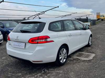 Peugeot 308 BlueHDi 100 S&S SW Business+VAN+IVA Bianco usata Borgo San Giacomo