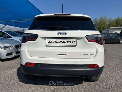 Jeep Compass 1.4 MultiAir 2WD Limited-CINGHIA FATTA-EURO6 Bianco usata Borgo San Giacomo