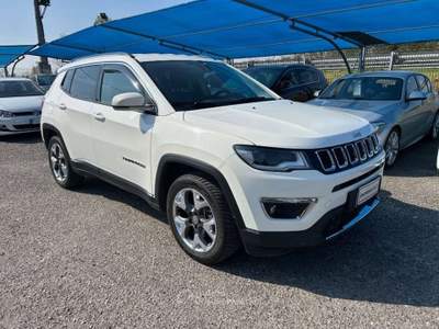 Jeep Compass 1.4 MultiAir 2WD Limited-CINGHIA FATTA-EURO6 Bianco usata Borgo San Giacomo