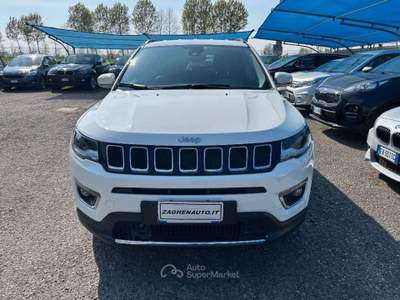 Jeep Compass 1.4 MultiAir 2WD Limited-CINGHIA FATTA-EURO6 Bianco usata Borgo San Giacomo