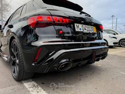 Audi A3 RS 3 SPB Tetto Panoramico Navi Virtual Pelle Nero usata Roma