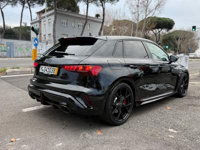 Audi A3 RS 3 SPB Tetto Panoramico Navi Virtual Pelle Nero usata Roma