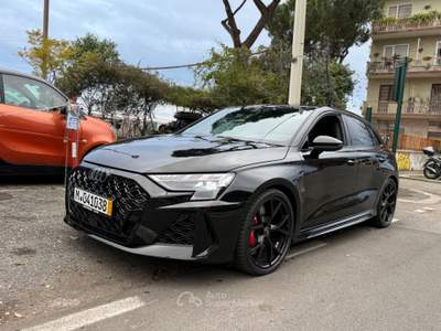 Audi A3 RS 3 SPB Tetto Panoramico Navi Virtual Pelle Nero usata Roma