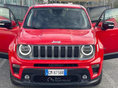 Jeep Renegade 1.6 Mjt 130 CV Limited FULL LED NAVI E6D Rosso usata Fiumicino