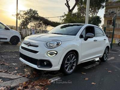 Fiat 500X Benzina Sport Manuale Navi Camera pelle Bianco usata Roma