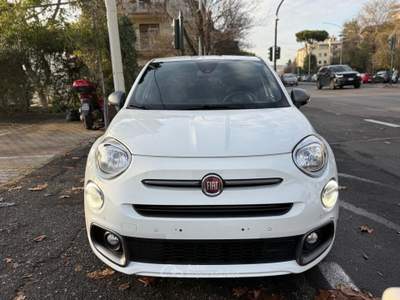 Fiat 500X Benzina Sport Manuale Navi Camera pelle Bianco usata Roma