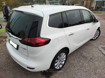 Opel Zafira Tourer 1.6 Turbo EcoM 150CV Cosmo MOTORE ROTTO!!!! Bianco usata Ferrara