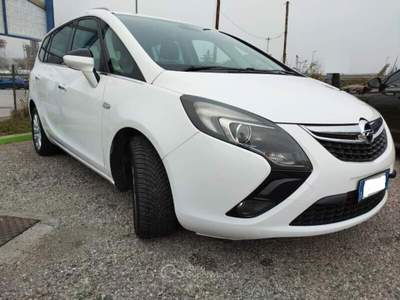 Opel Zafira Tourer 1.6 Turbo EcoM 150CV Cosmo MOTORE ROTTO!!!! Bianco usata Ferrara