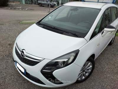 Opel Zafira Tourer 1.6 Turbo EcoM 150CV Cosmo MOTORE ROTTO!!!! Bianco usata Ferrara