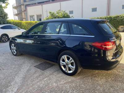 Mercedes-Benz Classe C Classe C-S205 2014 SW SW d Sport 4matic auto 9m Blu/Azzurro usata Castellalto