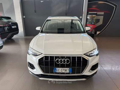 Audi Q3 Q3 II 2018 2.0 S line quattro 190cv s-tronic Bianco usata Romano di Lombardia