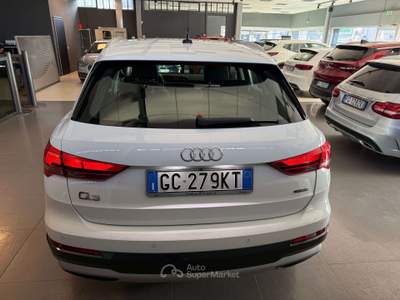 Audi Q3 Q3 II 2018 2.0 S line quattro 190cv s-tronic Bianco usata Romano di Lombardia