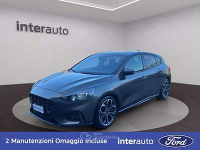 Ford Focus 1.0 EcoBoost Hybrid 125 CV 5p. ST-Line Grigio usata Melegnano