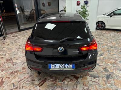 BMW Serie 1 118d 118 118d 5p. Msport Nero usata Rimini