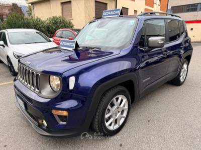 Jeep Renegade 1.3 T4 150CV DDCT Limited AUTOMATICA Blu/Azzurro usata Iseo