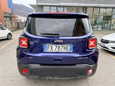 Jeep Renegade 1.3 T4 150CV DDCT Limited AUTOMATICA Blu/Azzurro usata Iseo