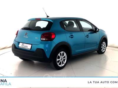 Citroen C3  - c3 1.2 puretech feel s&s 83cv neopatentati my20 Blu/Azzurro usata Marcianise