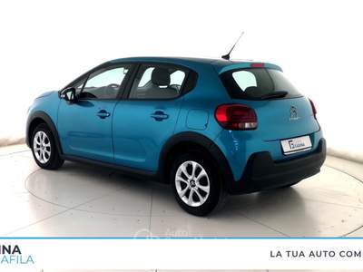 Citroen C3  - c3 1.2 puretech feel s&s 83cv neopatentati my20 Blu/Azzurro usata Marcianise