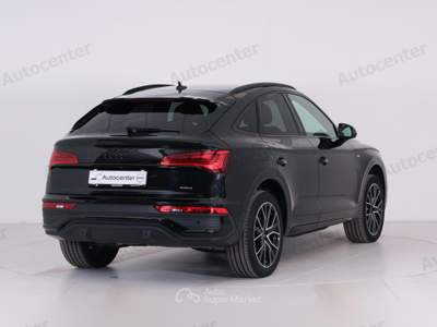 Audi Q5 Sportback 40 tdi  Black Line quattro 204cv s-tronic Nero usata Bassano del Grappa