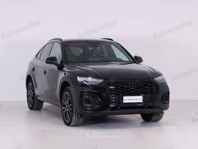 Audi Q5 Sportback 40 tdi  Black Line quattro 204cv s-tronic Nero usata Bassano del Grappa