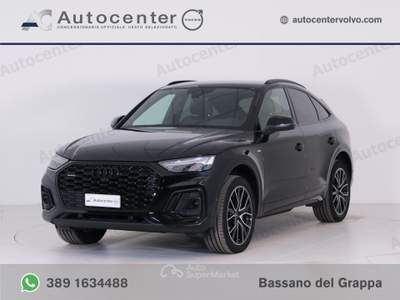 Audi Q5 Sportback 40 tdi Black Line quattro 204cv s-tronic Nero usata Bassano del Grappa Audi Q5 Sportback 40 tdi Black Line quattro 204cv s-tronic Nero usata Bassano del Grappa