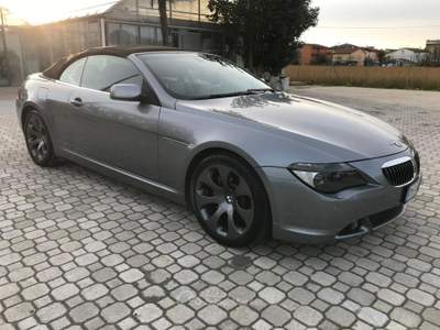 BMW Serie 6 645Ci BMW 645 CABRIO MANUALE ! Argento usata Forlì