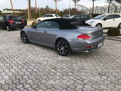 BMW Serie 6 645Ci BMW 645 CABRIO MANUALE ! Argento usata Forlì