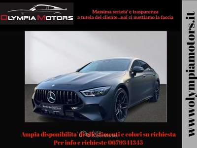 Mercedes-Benz AMG GT 53 COUPE 4M 21' WIDESCREEN PANORAMA BURMESTER Nero usata Ciampino