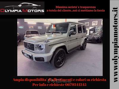 Mercedes-Benz Classe G D AMG 367CV MANUFAKTUR TETTO LED CARBON KAMERA Grigio usata Ciampino