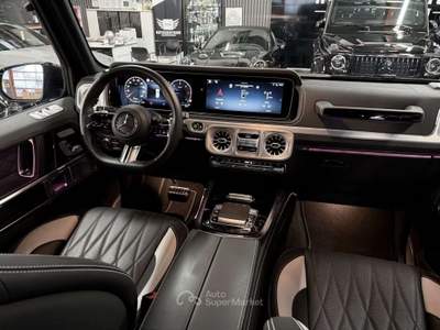 Mercedes-Benz Classe G D AMG 367CV MANUFAKTUR TETTO LED CARBON KAMERA Grigio usata Ciampino