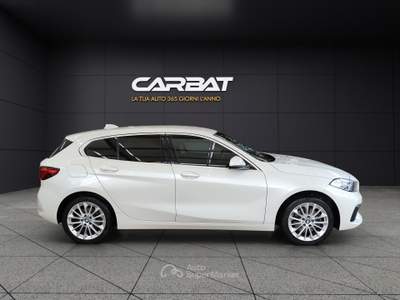 BMW Serie 1 116d 116d 5p. Luxury Bianco usata Pompei