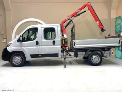 Fiat Ducato Ducato 33 2.3 MJT 130CV PLM-DC Cabinato *7 POSTI*GRU FASSI* Bianco usata Castrezzato